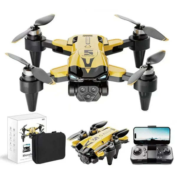M5 Professional Foldable Beginner Drones Triple Camera